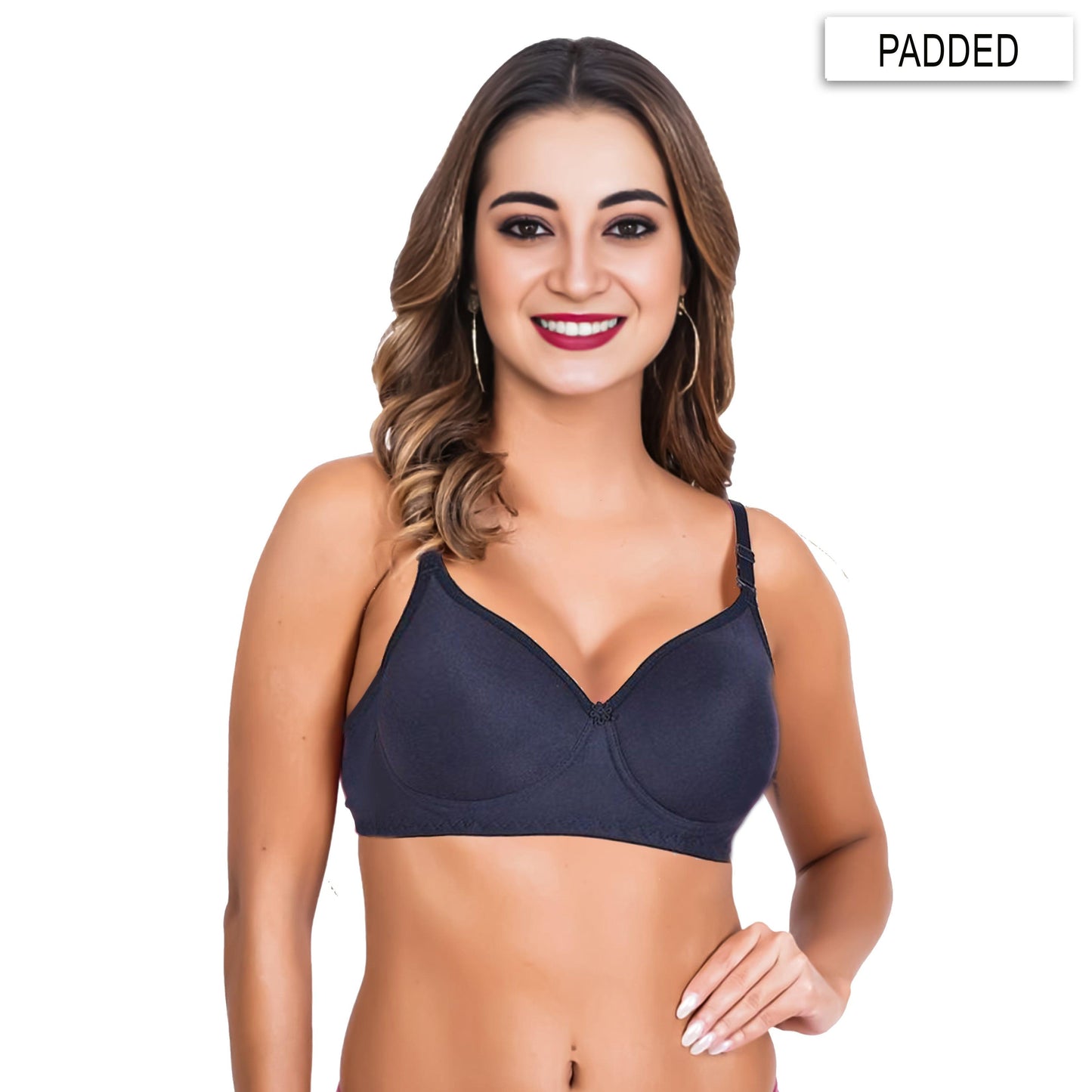 Cintella Padded Half Cup Bra for Women - Cintella