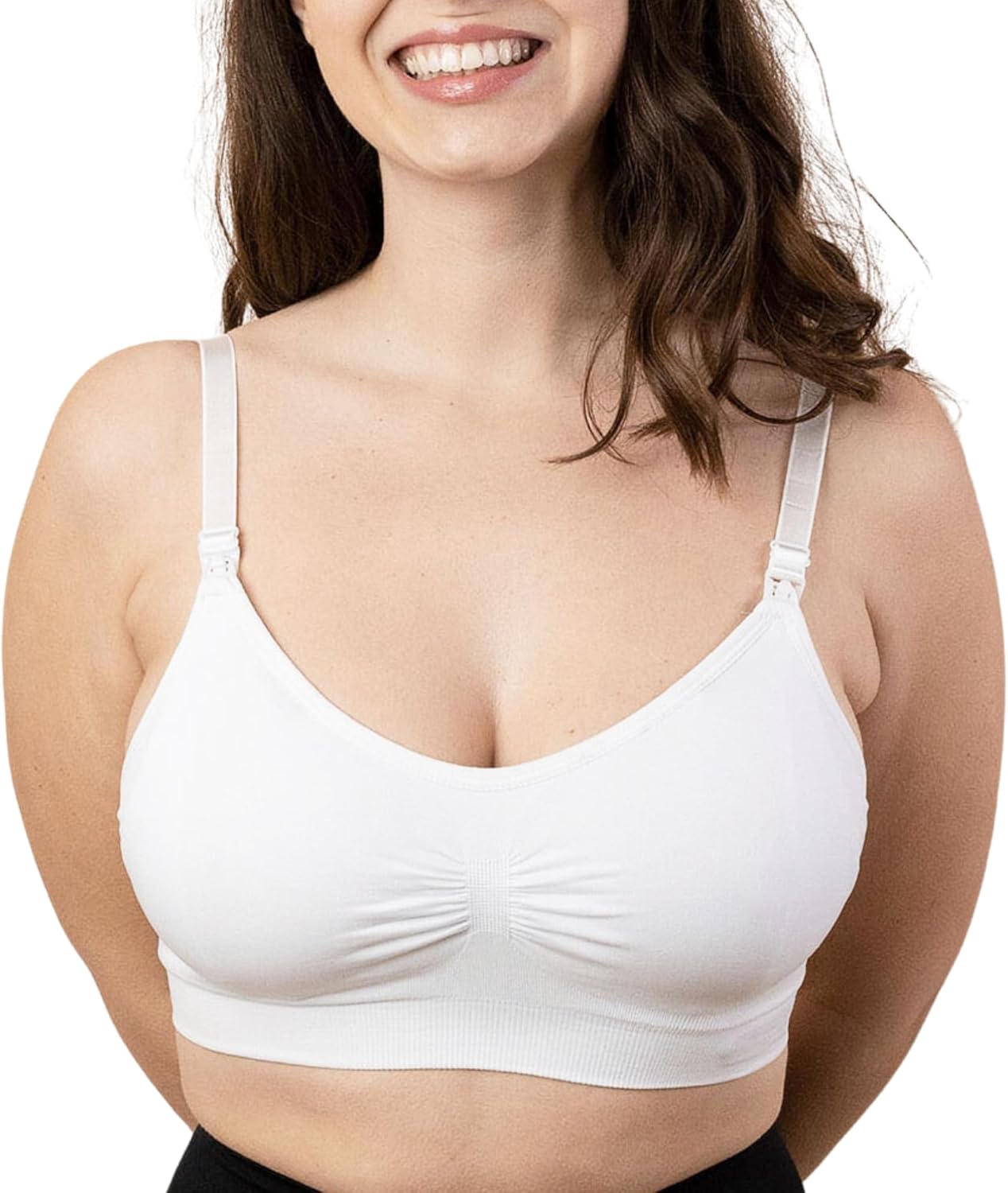 Nursing Bra (Removable Pads) Women Maternity/Nursing Lightly Padded Bra