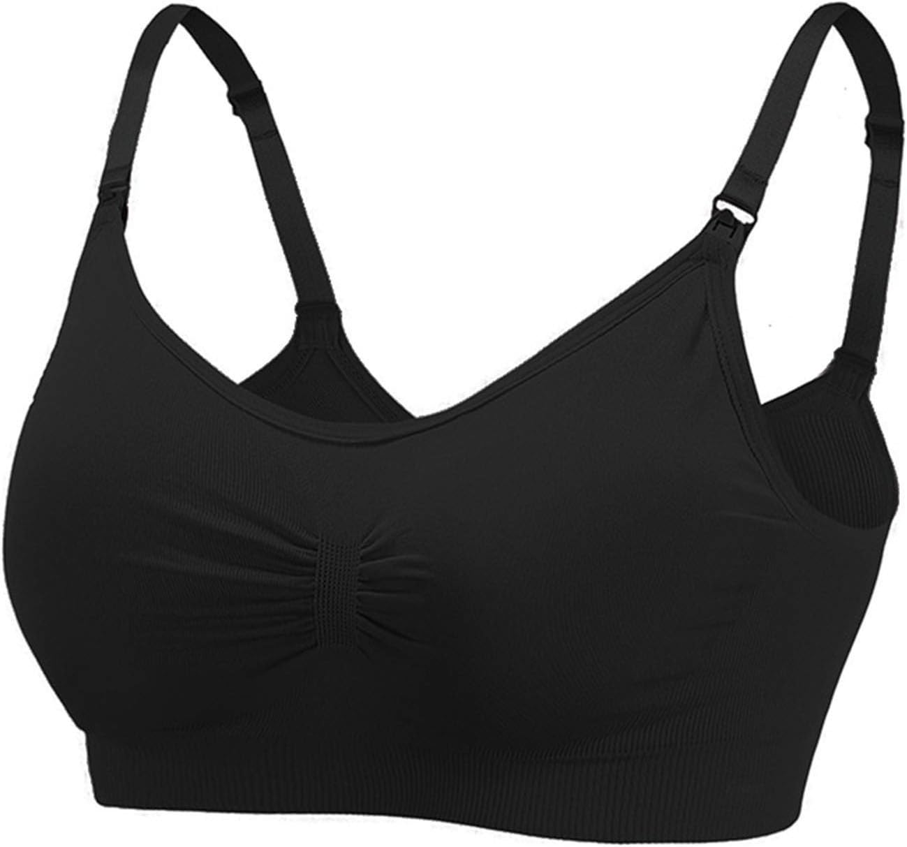 Nursing Bra (Removable Pads) Women Maternity/Nursing Lightly Padded Bra