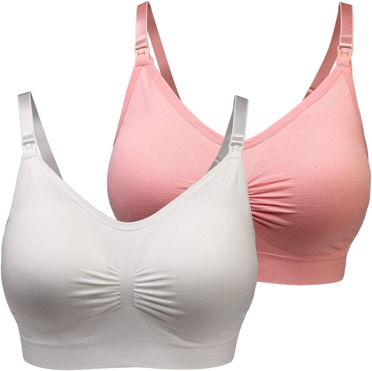 Nursing Bra (Removable Pads) Women Maternity/Nursing Lightly Padded Bra